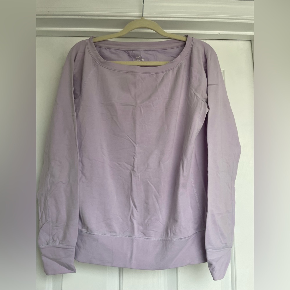 Nike boat neck sweatshirt